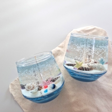 블루볼 (2set 키트) 투명 바다젤캔들 DIY 만들기