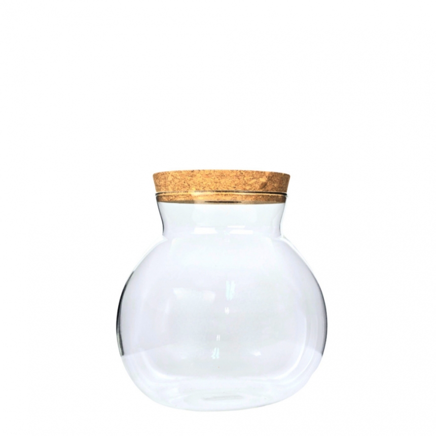 LED돔 코르크 용기-소