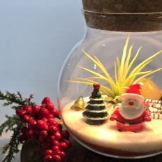 크리스마스-LED 무드등 테라리움 만들기키트