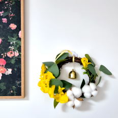 플라워-리스 만들기 키트