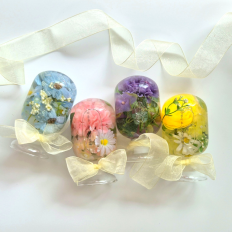 조화 플라워4종 하바리움 만들기 키트 250ml D.I.Y