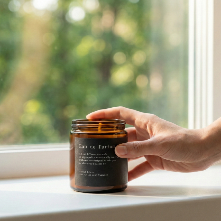 브라운 소이캔들 만들기 DIY 키트 200ml(1개)