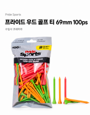 (사업자전용) 프라이드스포츠 우드티 컬러믹스 69mm (100개입)