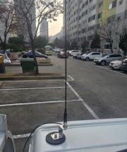 차량용 CB 27MHZ  덤프 화물차 중장비 레미콘 생활무전기 숏 자석형 안테나 500mm 1~2km