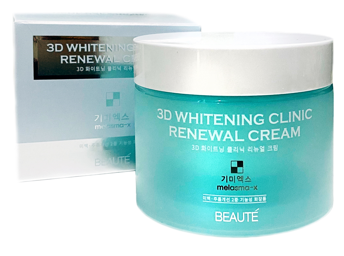 기미엑스 3D화이트닝 클리닉 리뉴월크림 (100ml) /  Melasma-x 3D Whitening Clinic Renewal Cream (100ml)