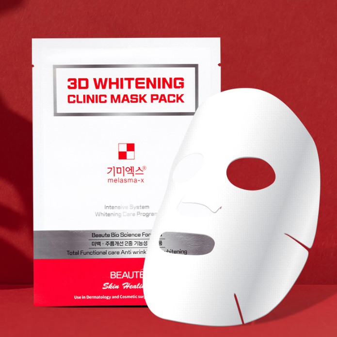 기미엑스 3D화이트닝 클리닉 마스크 팩 /Melasma-x 3D Whitening Climic Mask Pack (30ml*10)