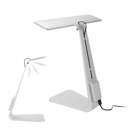 모던홀릭 충전식 LED 탁상 스탠드_실버