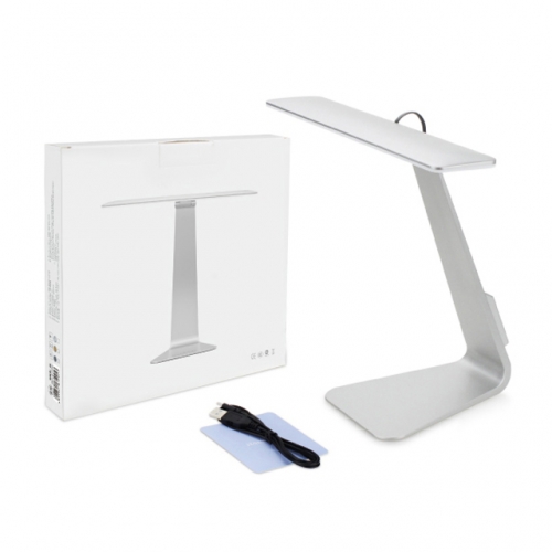 모던홀릭 충전식 LED 탁상 스탠드_실버