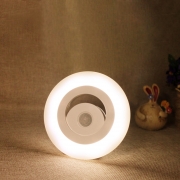 모던홀릭 LED 건전지 무선센서등_도넛 센서등 전구색