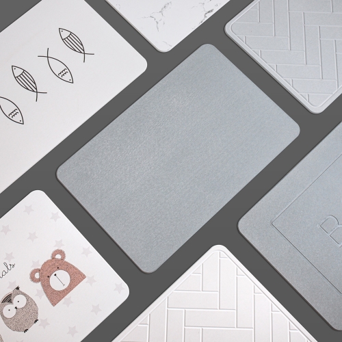 모던홀릭 규조토 발매트 욕실 화장실 음각3D_L 스톤 다크그레이