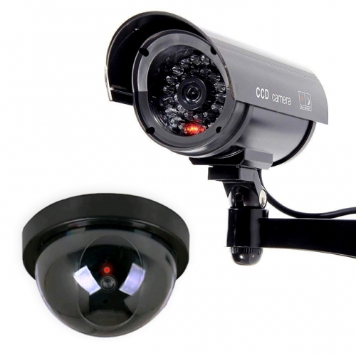 모형 가짜 CCTV ㅡ 01. 돔카메라 블랙