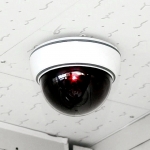 모형 가짜 CCTV ㅡ 01. 돔카메라 블랙