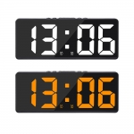 모던홀릭 미니 LED 디지털 탁상 무소음 알람시계