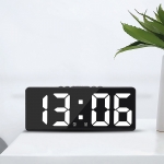 모던홀릭 미니 LED 디지털 탁상 무소음 알람시계