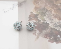 올리아 러블리 수국 볼 귀걸이 (3color)