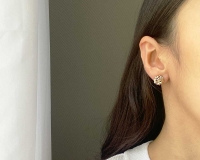 올리아 러블리 수국 볼 귀걸이 (3color)