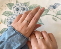 올리아 천연 다이아반지 데이지 버드