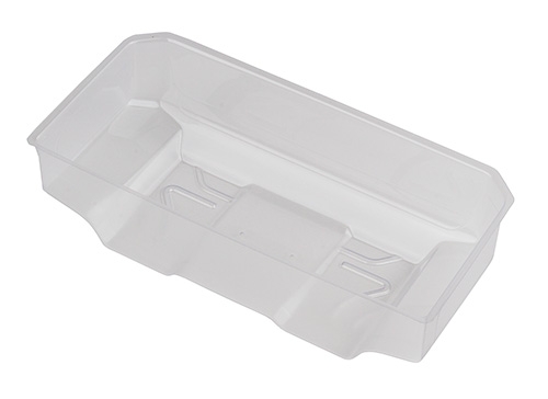 [92492] RC10B7 FT Lightweight Rear Wing, 7in, clear