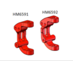 [L5069] Caster Blocks Aluminum V2
