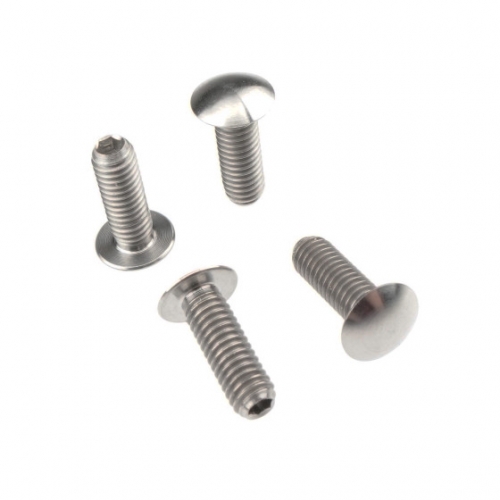 [RDRP0646] Revolution Design Titanium 1/8 Droop Screw M4x12mm (4pcs)