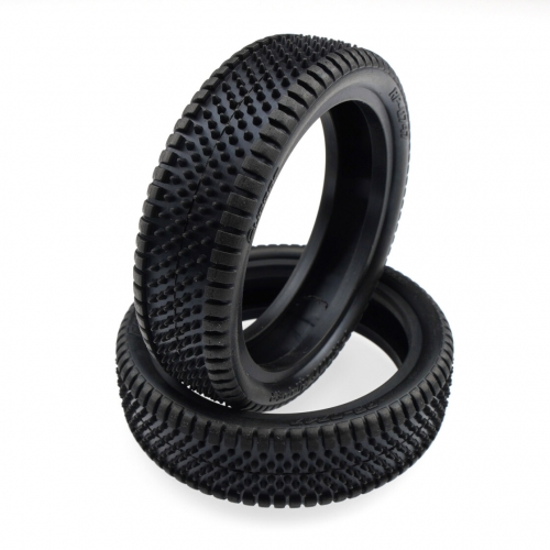[RP-0747-M] RUDDOG Front Ripper 2wd Front Tires (2pcs | Medium | Yellow)