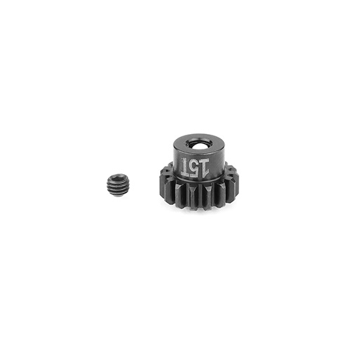 [81677] FT STEEL Pinion Gear, 15t-Mod 1, 5mm Shaft
