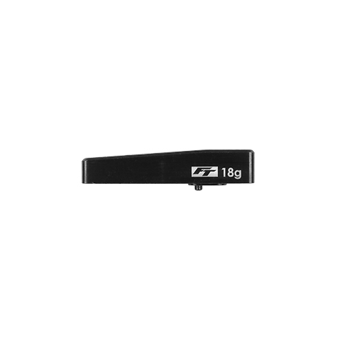 [32089] RC10TC8 FT Steel Rear Chassis Weight, 18g
