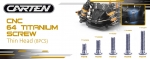[TTH0305] CNC 64 Titanium Screw Thin Head (M3*5mm) 8pcs