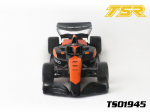[TS01945] 1/10 New F1 Body Shell W/Helmet, Halo and Mirrors.