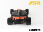[TS01945] 1/10 New F1 Body Shell W/Helmet, Halo and Mirrors.