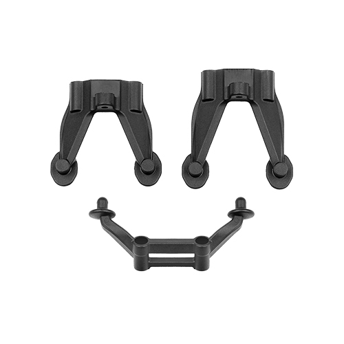 [71206] RC10T7 Body Mounts, Front And Rear