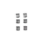 [21651] RC28R FT Front Spring Set, Fixed Arm