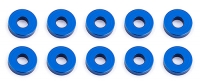 [31387] Bulkhead Washers, 7.8x0.5 mm, blue aluminum