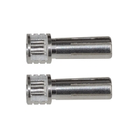 [27392]Grip Bullets 5mm x 14mm, silver, qty 2