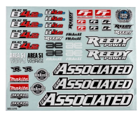 [81699] RC8B4.2 Decal Sheet