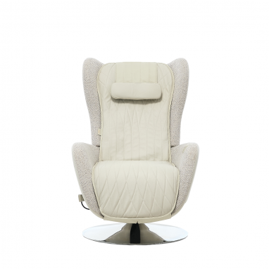 알트레스트 AL002 마사지 리클라이너 아이보리 천연 소가죽 안마의자
