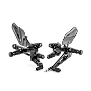 [GILLESTOOLING] APRILIA RSV4 RR/RF 17~20, RSV4 1100 Factory 19~20,  RSV4 Factory 21~, Tuono V4 1100 RR / Factory 17~20,  Tuono V4 21~ , VCR38GT 리어셋(블랙) / VCR-A03 (길레스툴링 백스텝)