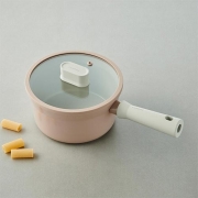 락앤락 인덕션 추천! 락앤락 슈트IH 편수 냄비 핑크 18cm