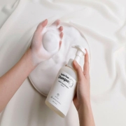 이엠트리 맥주효모 유산균 버블폼 샴푸 400ml 아침용