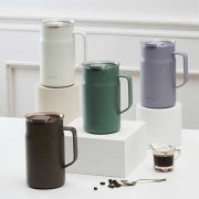 락앤락 메트로 카페 머그 세라믹 텀블러 600ml LHC4282