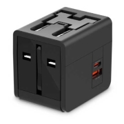 플레오맥스 20W 고속 충전 여행용 멀티 어댑터 PMQC-TC20W