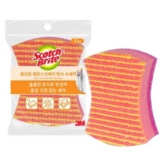3M 스카치-브라이트&reg; 올인원 제로스크래치 망사 수세미 1입