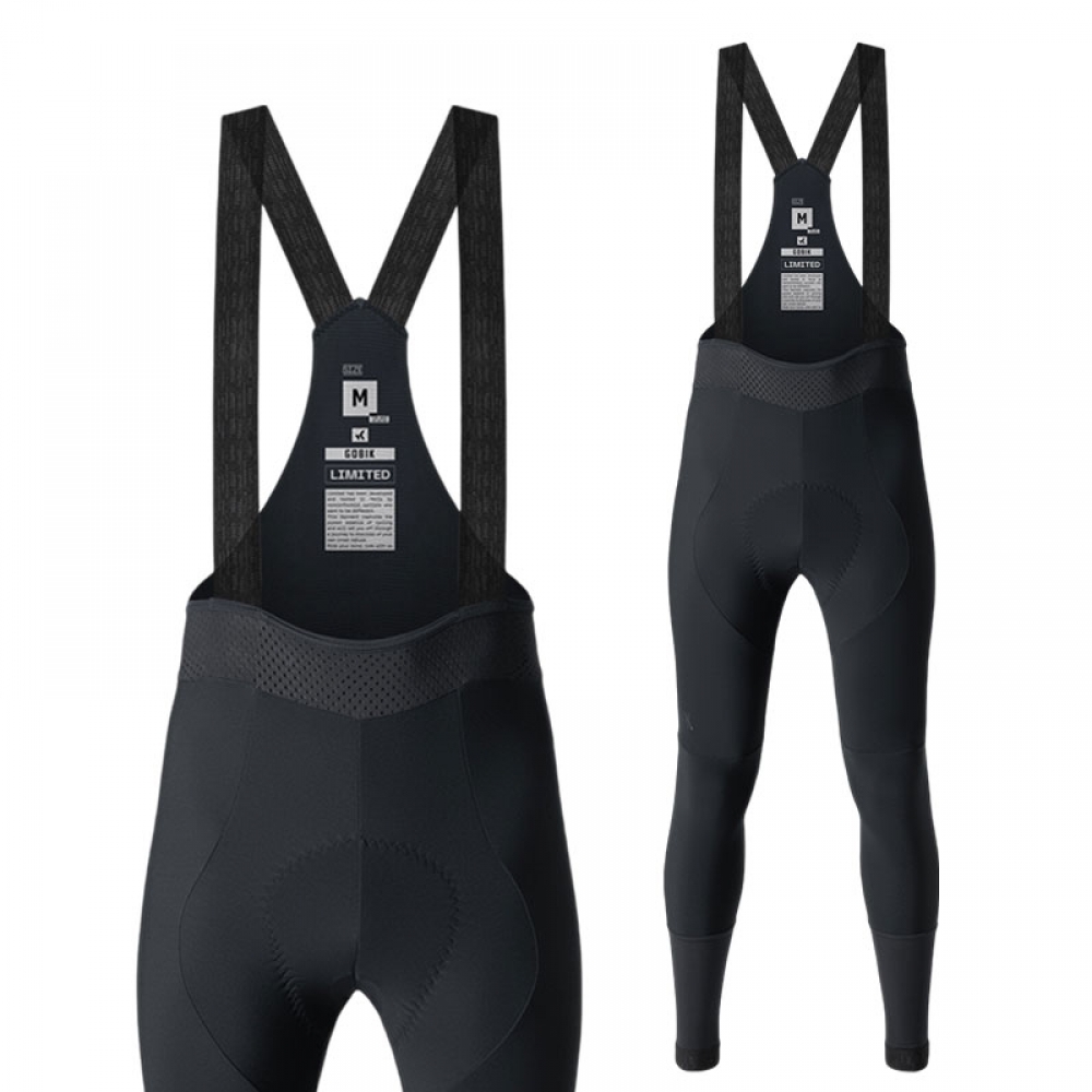 GOBIK 고빅 리미티드 7.0 블랙 남성 빕바지 긴바지