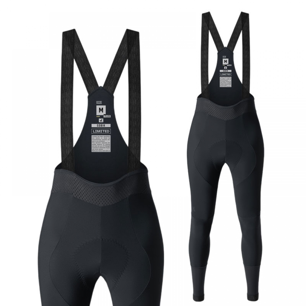 GOBIK 고빅 리미티드 7.0 블랙 여성 빕바지 긴바지