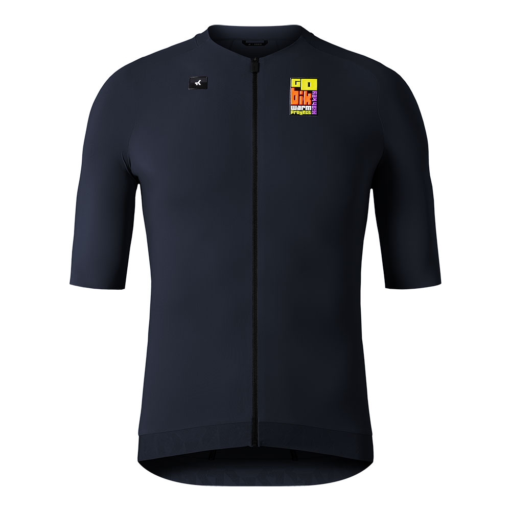 GOBIK 고빅 한정판 CX 솔리드 유니섹스 반팔 져지 HK 블랙