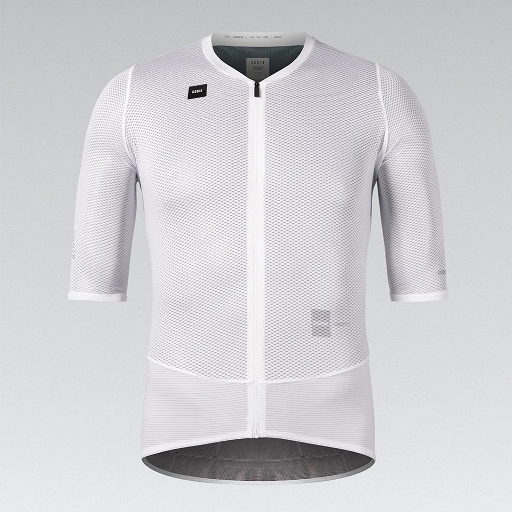 GOBIK 고빅 카레라 2.0 유니섹스 반팔 져지 화이트