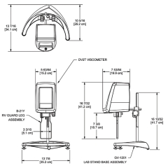 DV2TLVM 브룩필드 점도계 (자석형)