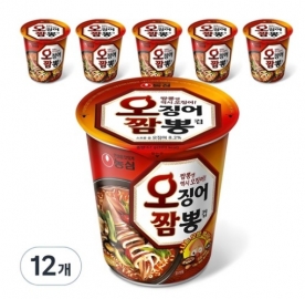 오징어짬뽕 컵 67g x 12개