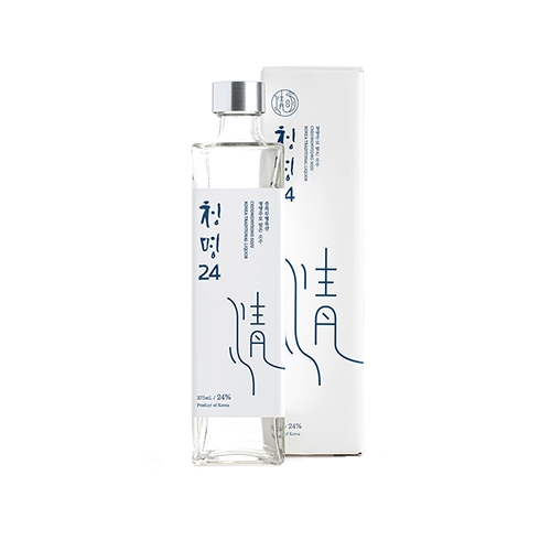 [명인 청명주] 청명주를 증류해서 빚은 청명소주 청명24 (375ml, 24%)