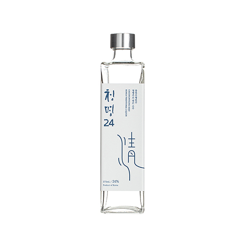 [명인 청명주] 청명주를 증류해서 빚은 청명소주 청명24 (375ml, 24%)
